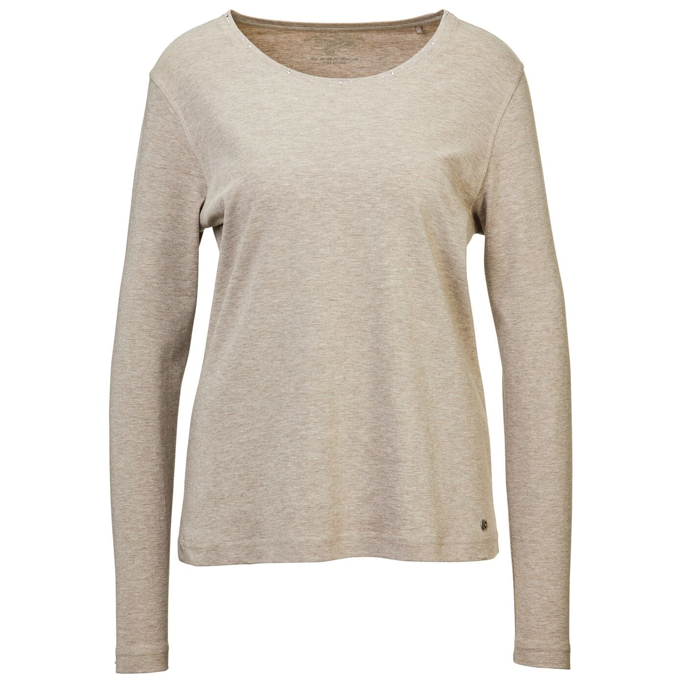 ClarinaLangarmshirt mit Strasssteinchen «Nora»