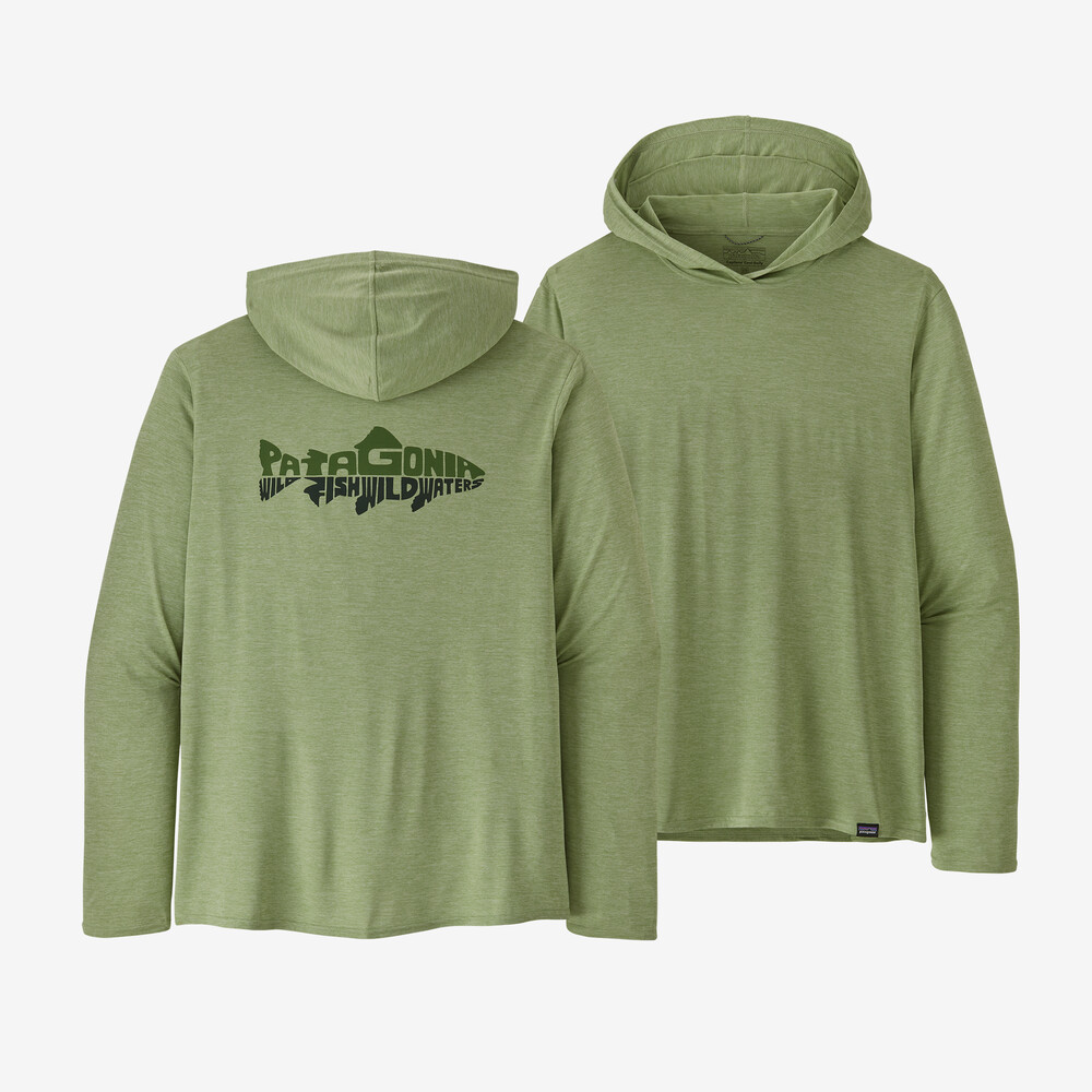 Capilene Cool Daily Graphic Hoodie für Herren – Relaxed Fit