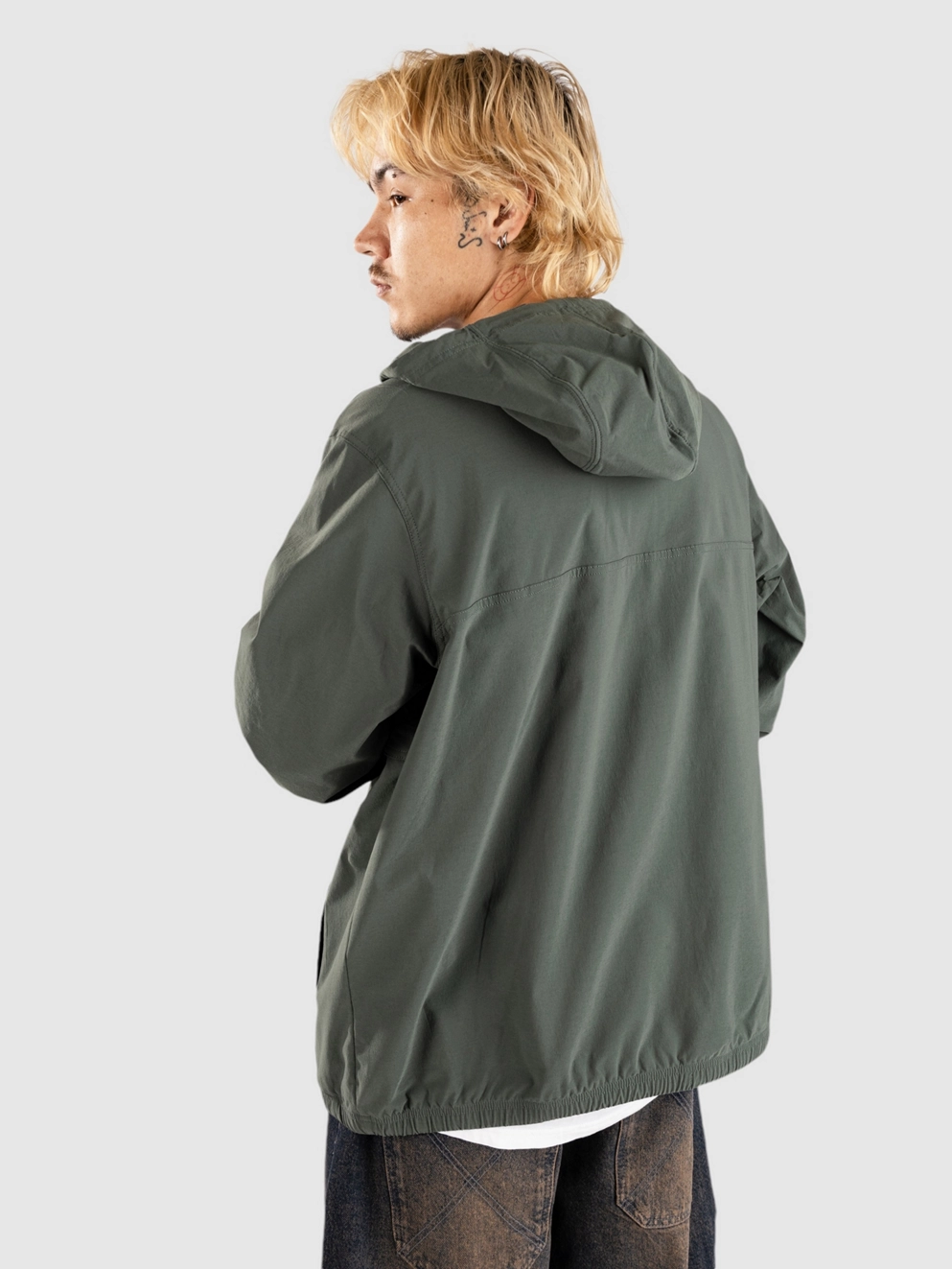 Nike Sb Essential Skate Anorak vintage green/oil green