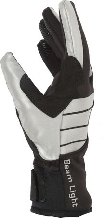 BEAM 2.0 reflektierende Unisex-Handschuhe  schwarz_silber  M