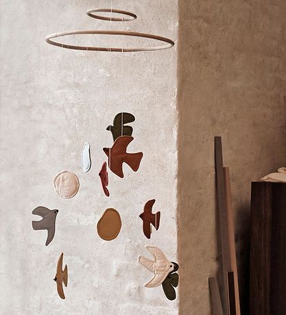 ferm Living Baby-Mobile - Swif Bird - Multi