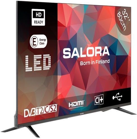 Salora - 32HDB200 - LED TV - Zwart - HD Ready - Compact Formaat