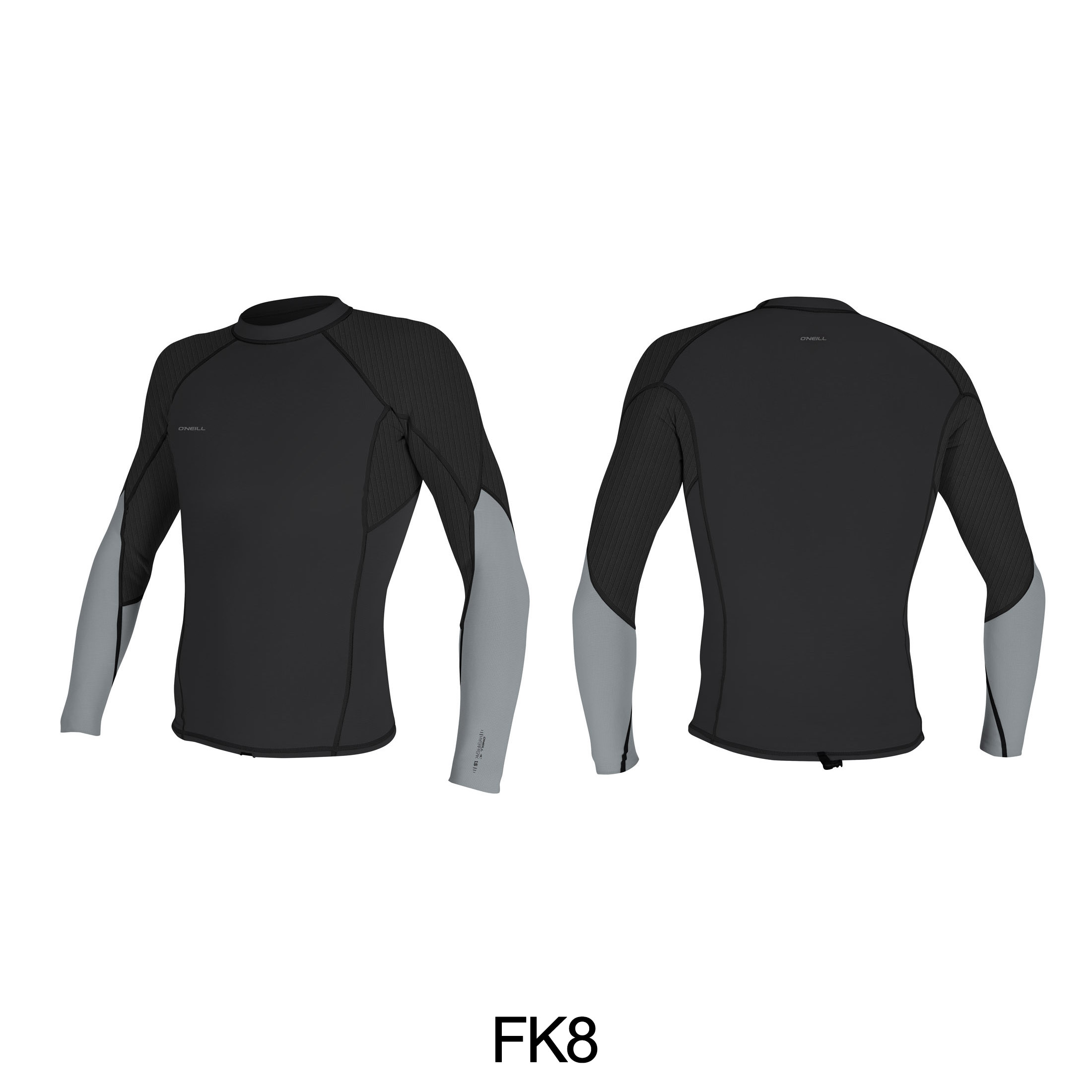 O'Neill Hyperfreak 1.5mm L/S Top BLK / BLK