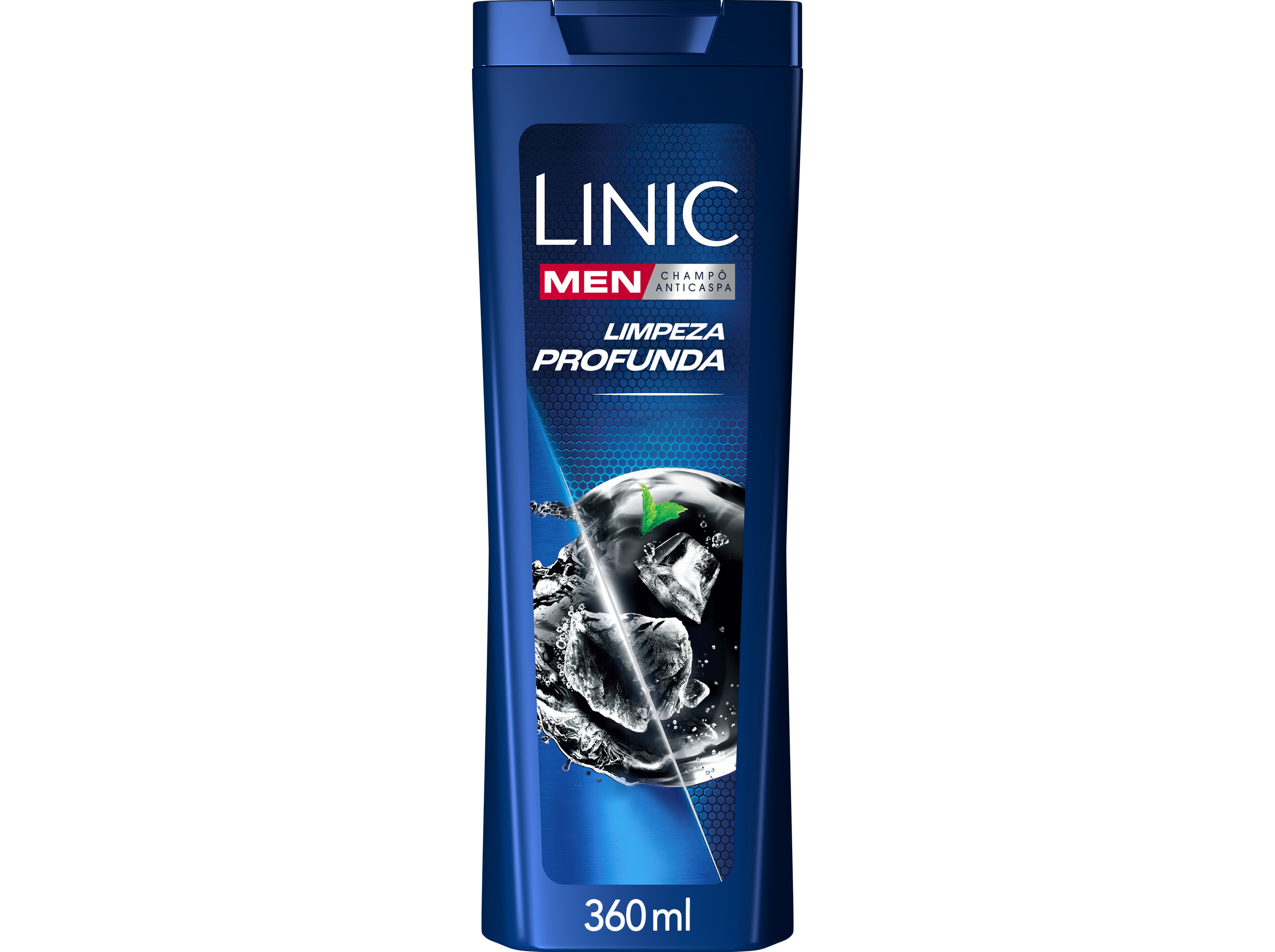 CHAMPÔ LINIC ANTI-CASPA MEN LIMPEZA PROFUNDA 360ML