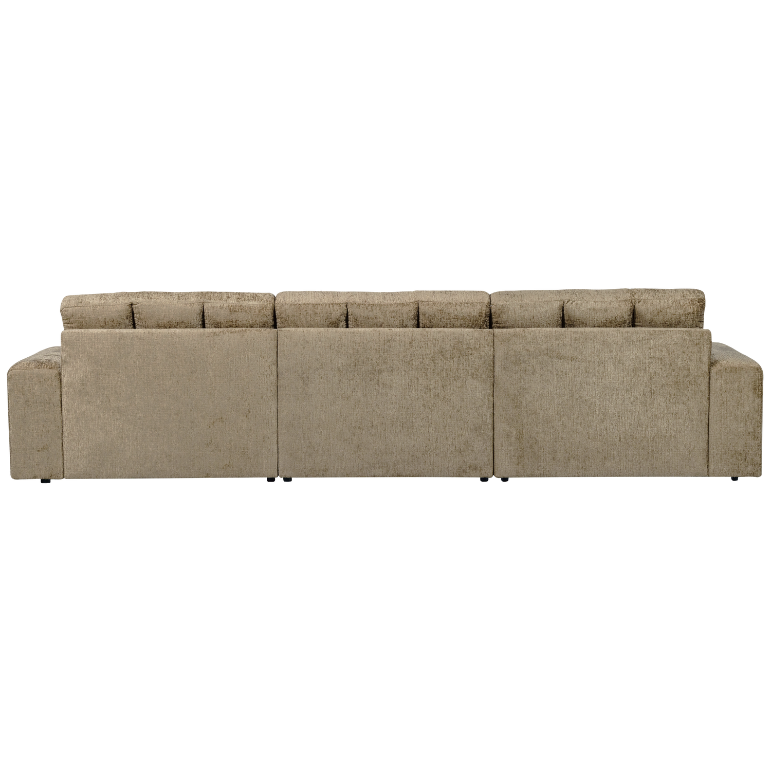 WOOOD Second Date Chaise Longue Links - Structure Velvet - Wheatfield