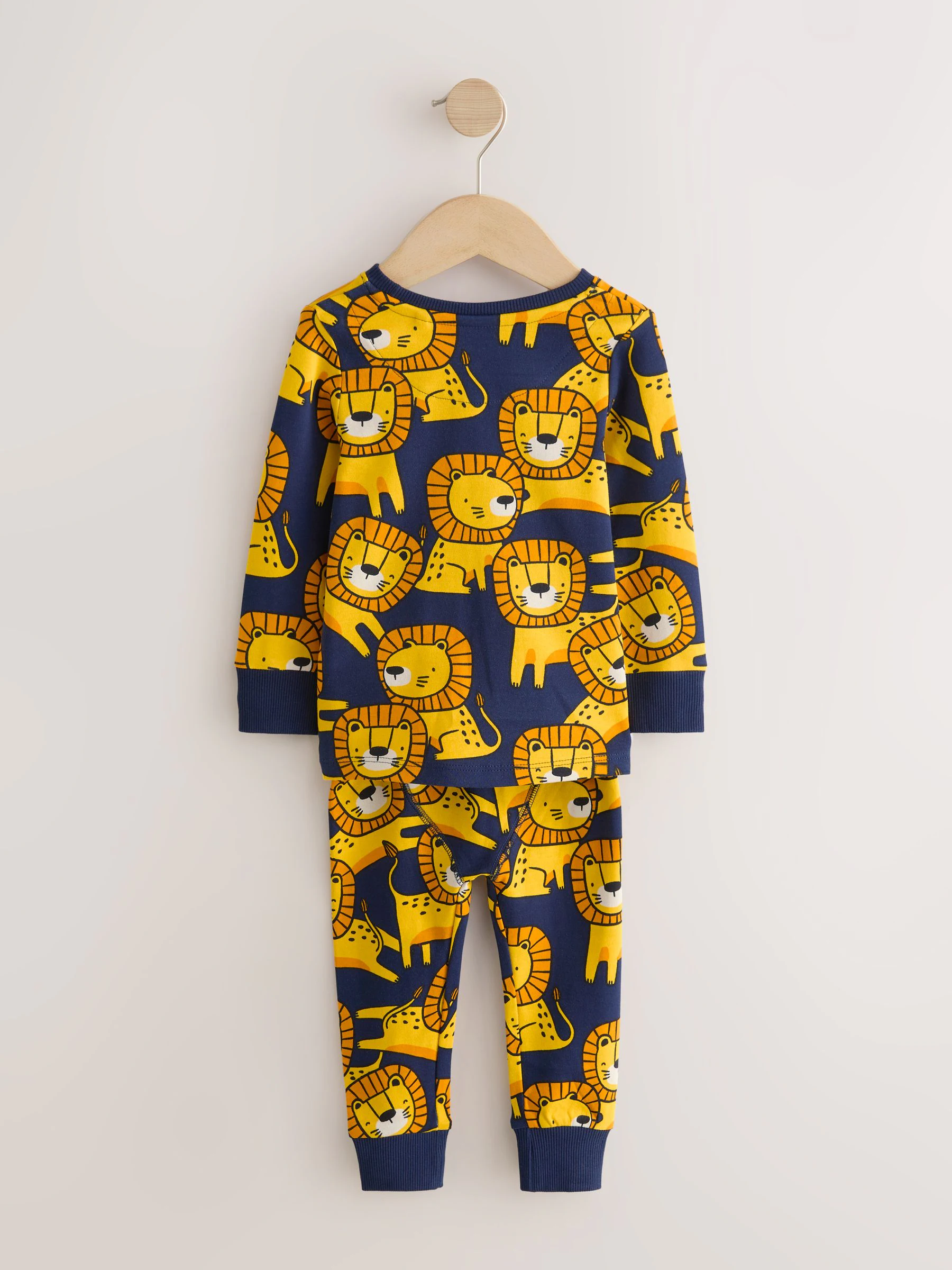 Vrolijk gekleurde dierenprint - Verpakking van 3 knusse pyjama's (9 mnd-8 jr)