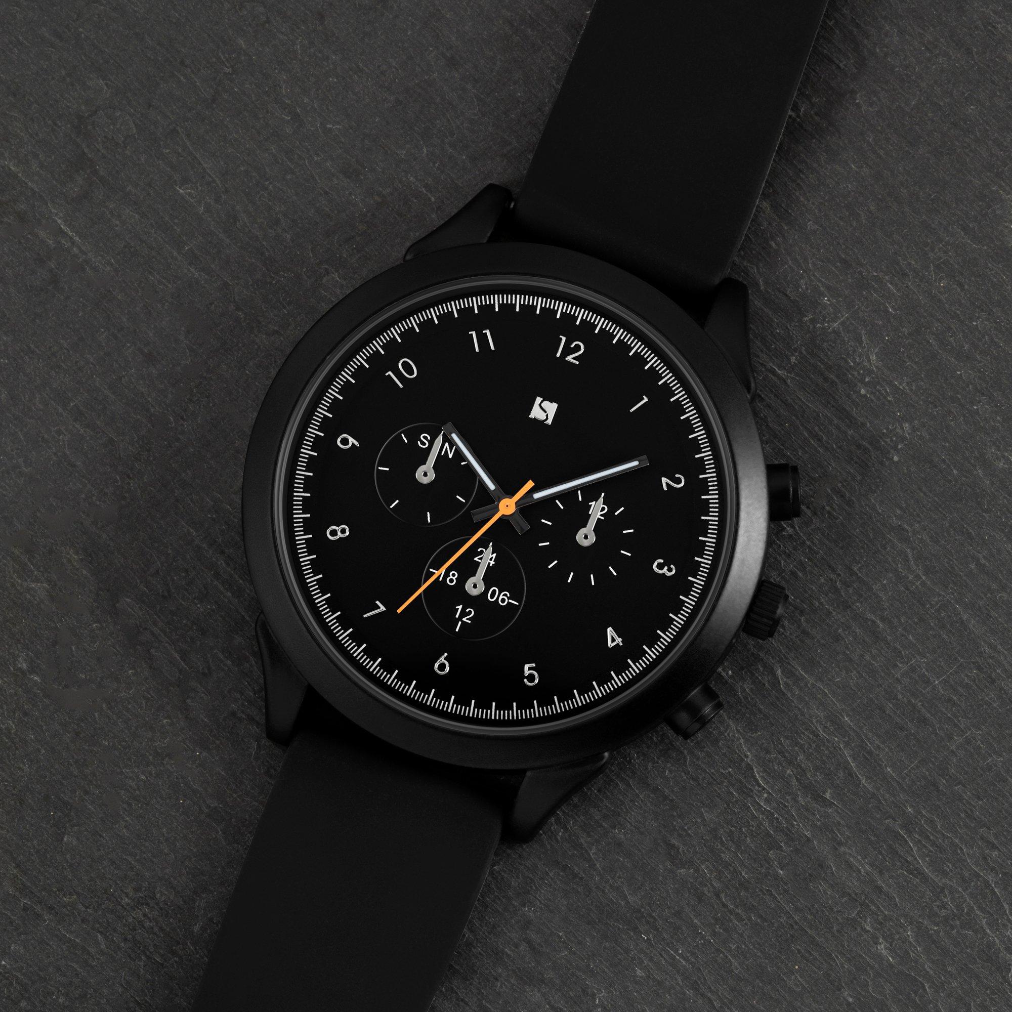 Spirit Silicone Strap Watch Mens