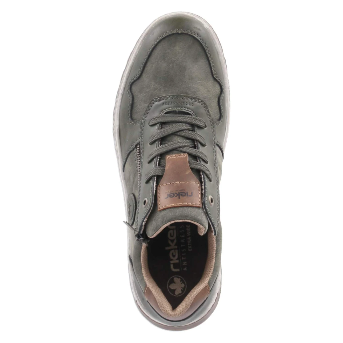 RiekerHalbschuhe - moor/schilf/noce