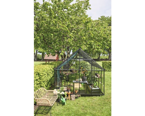 Kas Halls Qube 812 3 mm veiligheidsglas 261 x 385 cm zwart