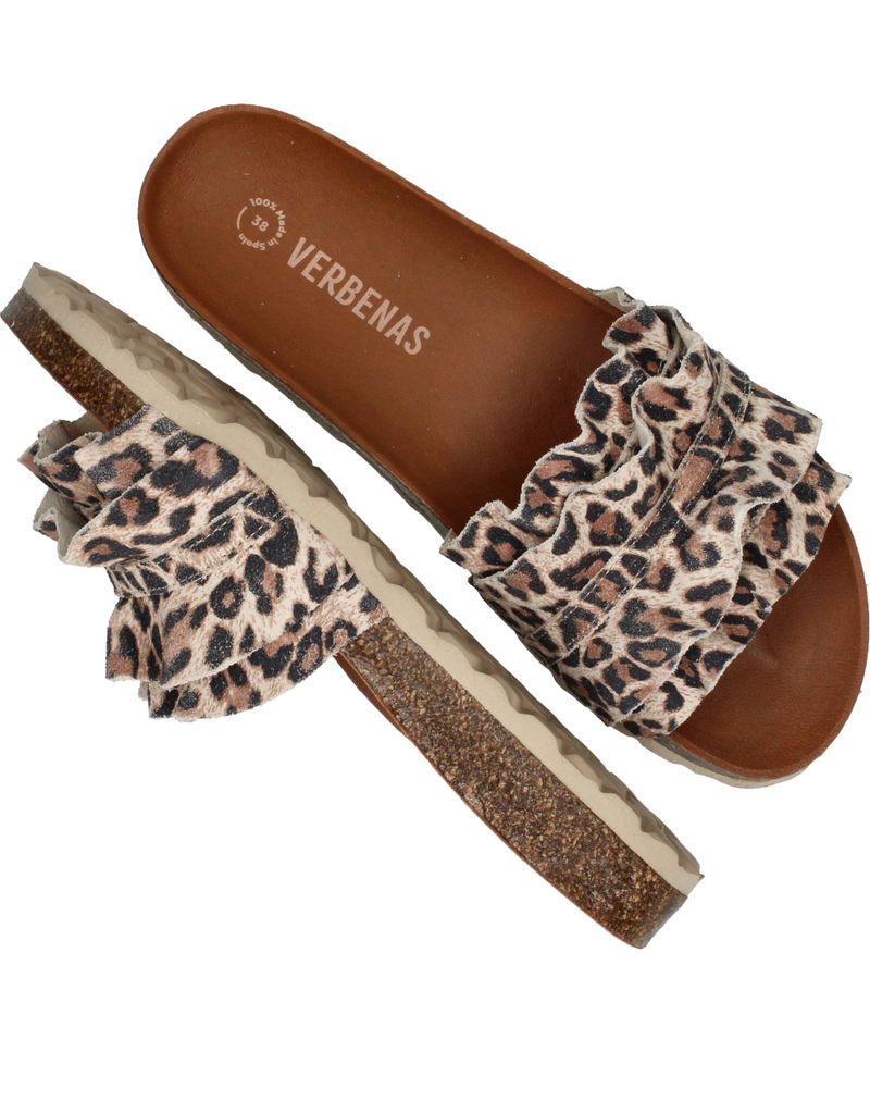 Verbenas Rocia Slippers Bruin Dames