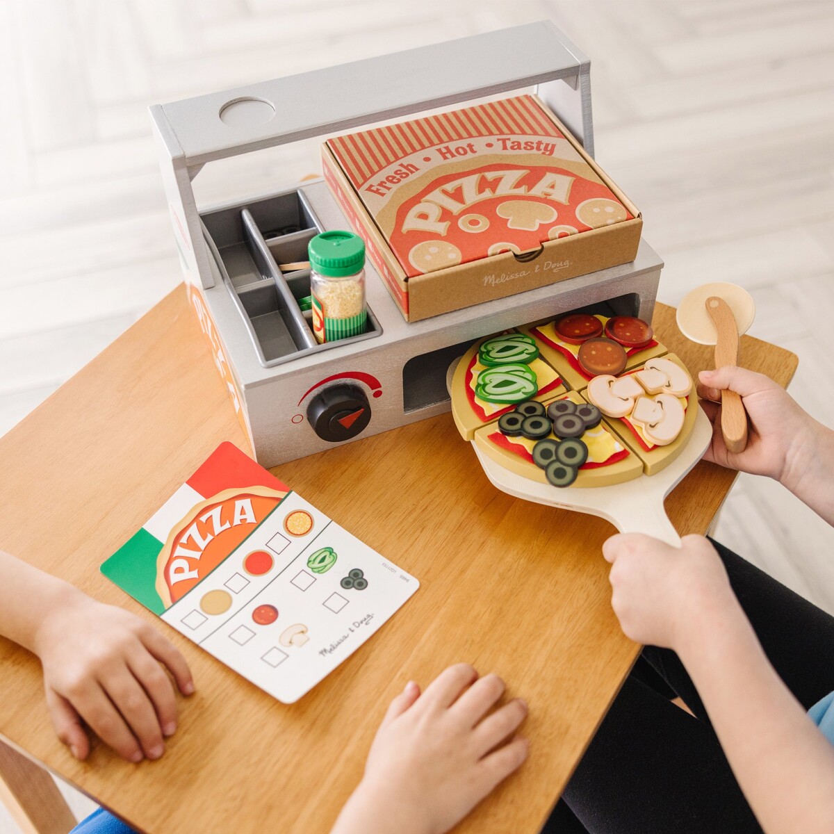Melissa & Doug - Pizzaria Legetøj I Træ