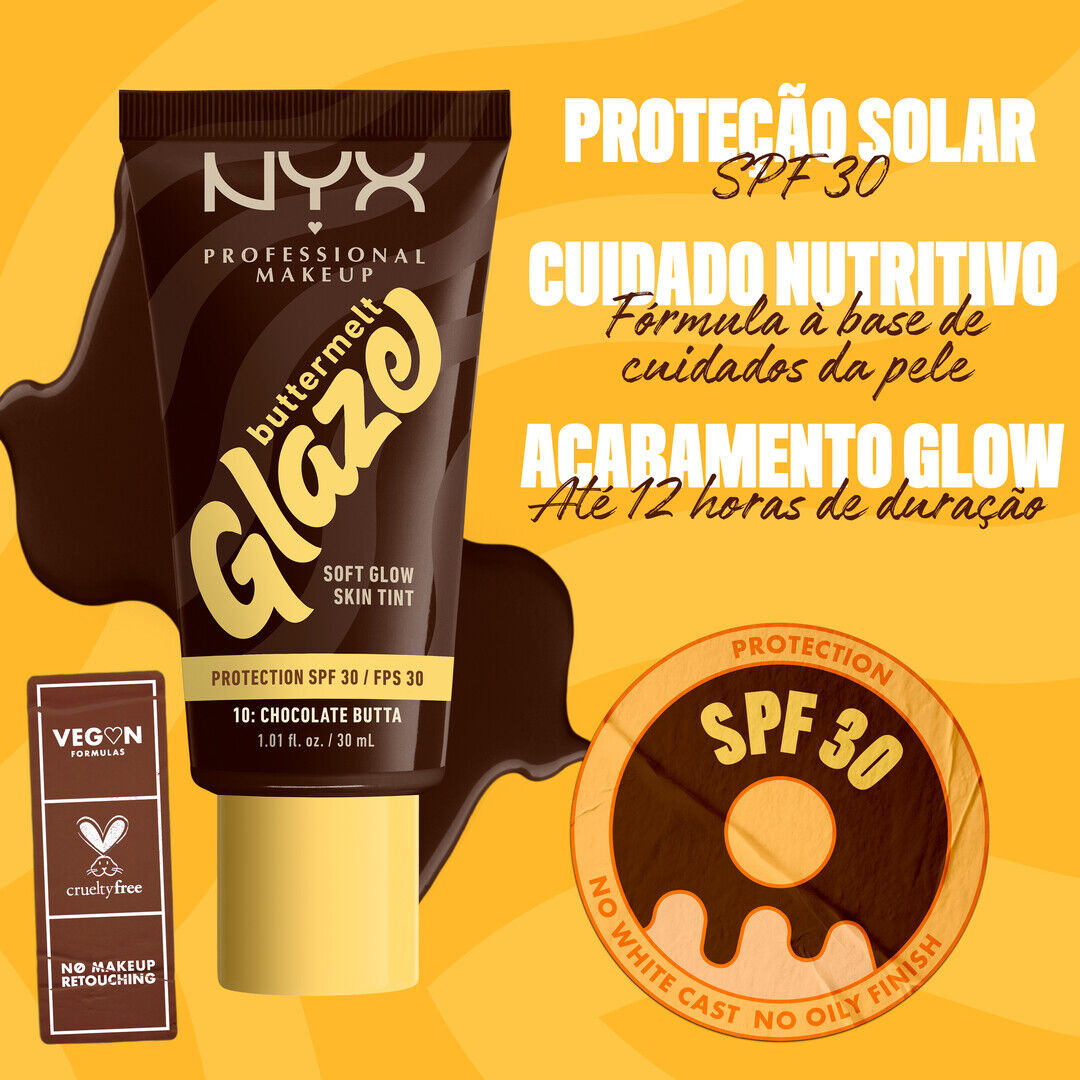 NYX Professional Makeup  Buttermelt - Glaze Tint SPF40