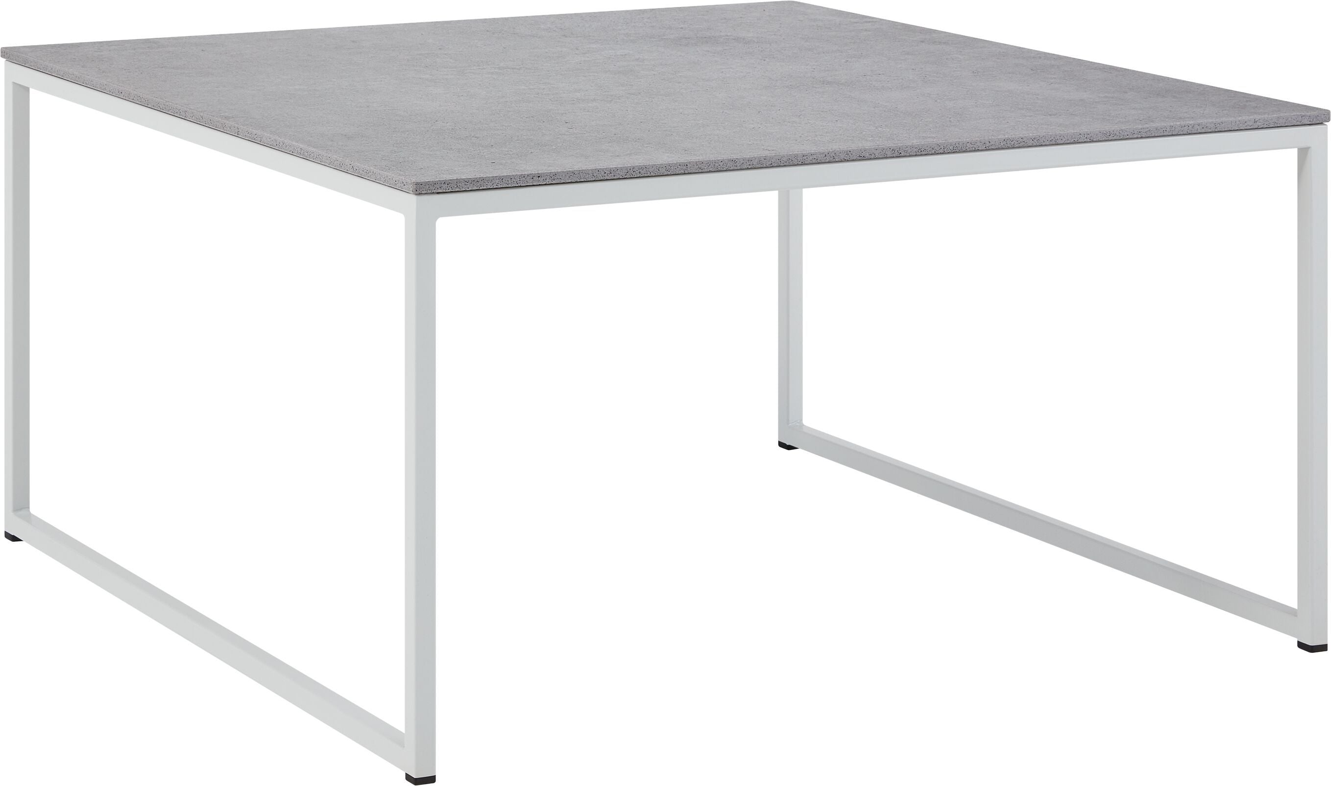 AVEA Salontisch - Kreta / grau / B: 65.0 cm x T: 65.0 cm x H: 35.8 cm