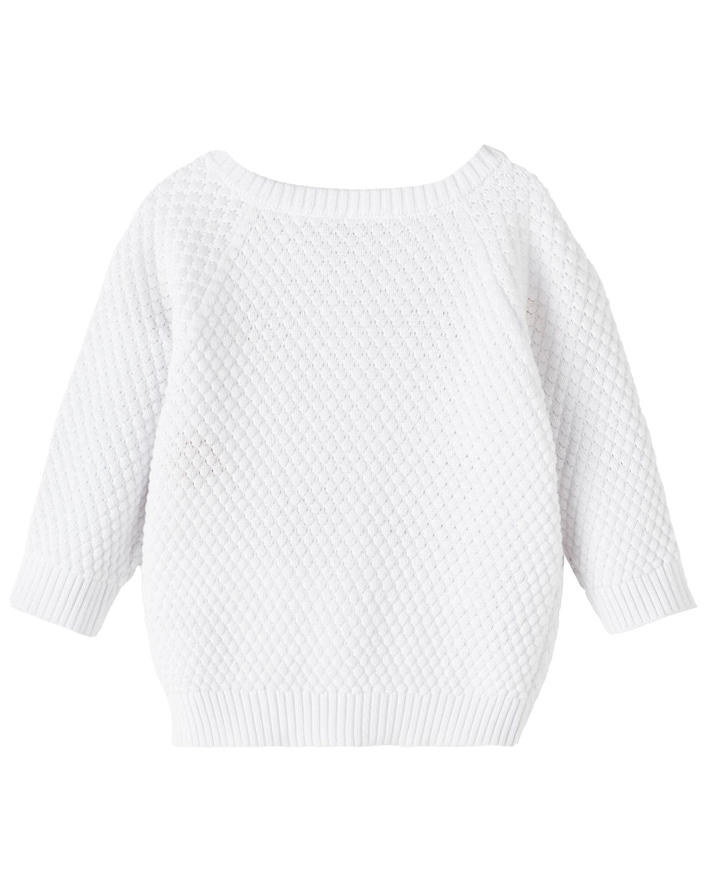 Strickjacke NBFFENINNA in bright white