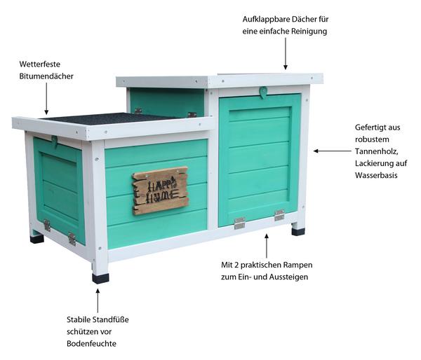 Dehner Lieblinge Nagerschlafhaus Teatro,