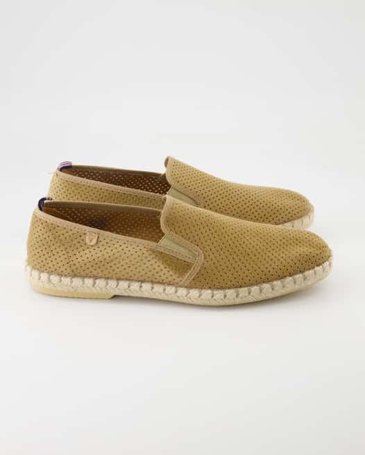 Verbenas Tom Hole Micro Espadrilles in Beige