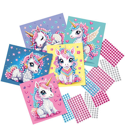 SES Creative Kreatives Spielset - Diamantmosaik - Einhorn