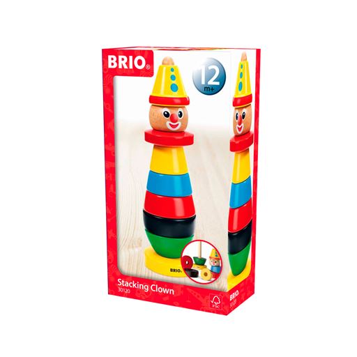 BRIO Klovn Stabletårn