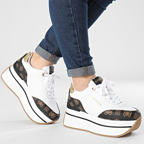 Baskets Femme FLPCM4FAL12 White Brown