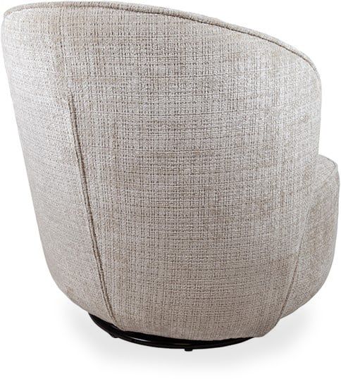Draaifauteuil Taupe Avi B76 x D79 x H81 cm
