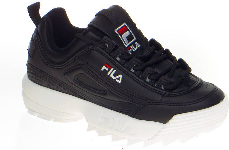 Fila sneakers zwart Imitatieleer Logo 37
