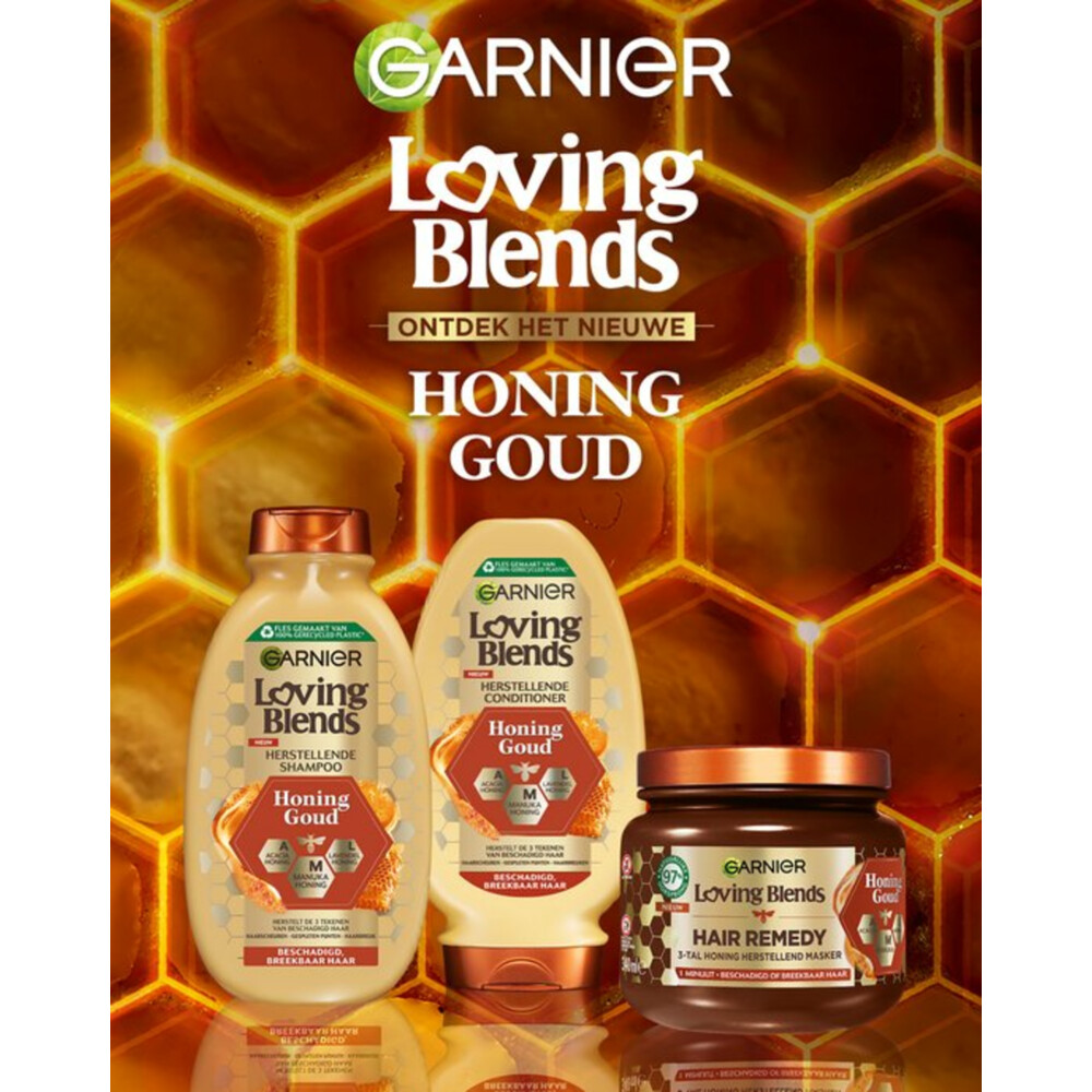 6x Garnier Loving Blends Honing Goud Shampoo300 ml