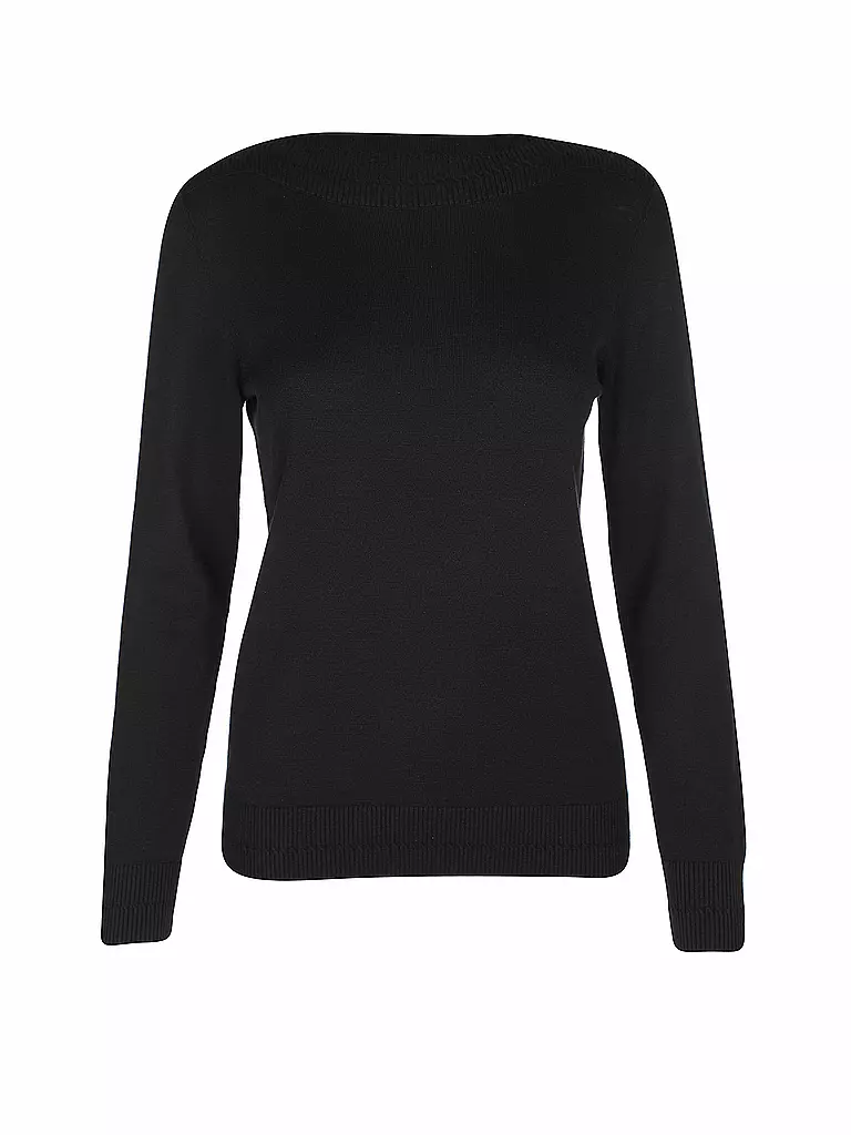 S.OLIVER Pullover  schwarz