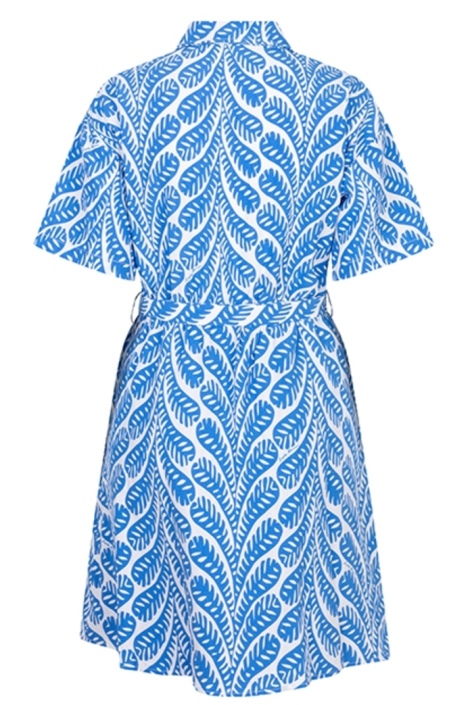 Lofty Manner blauwe dames jurk