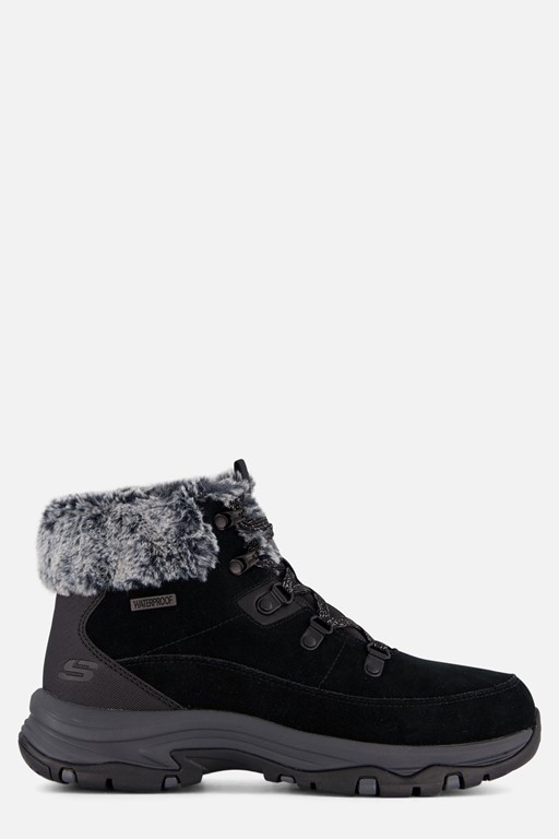 Skechers Trego Veterboots zwart Suede