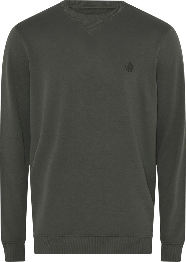 JBS of Denmark JBS of Denmark Badge crew neck Grøn