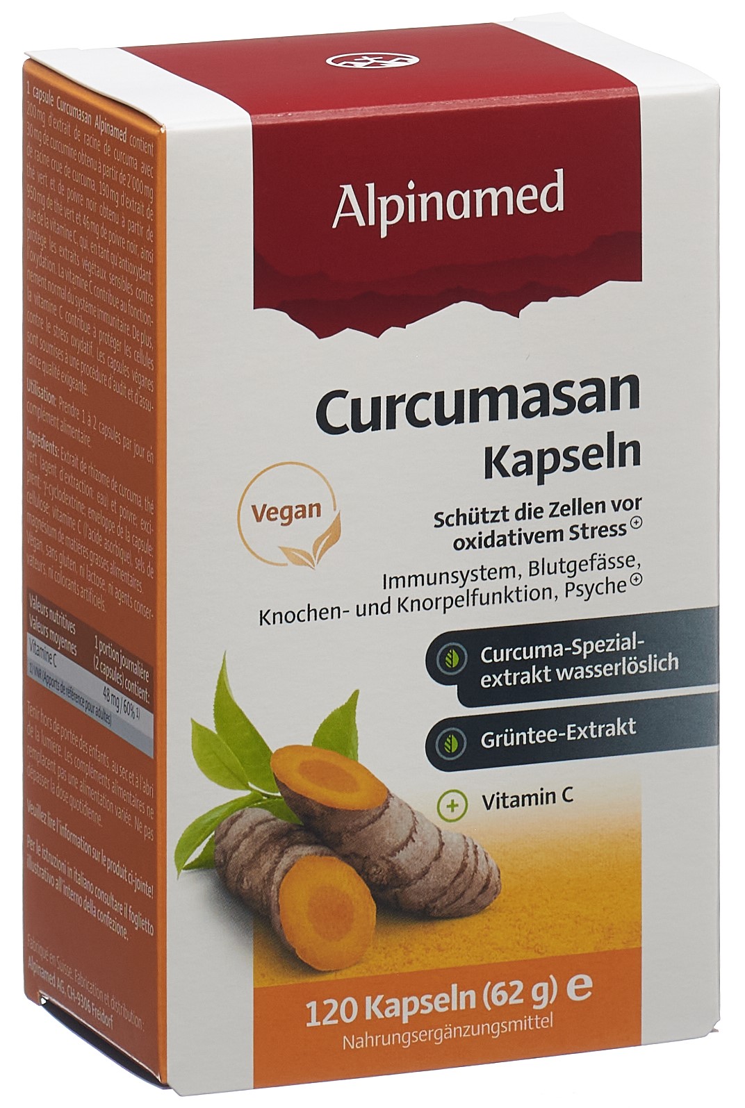 ALPINAMED Curcumasan Kaps 120 Stk