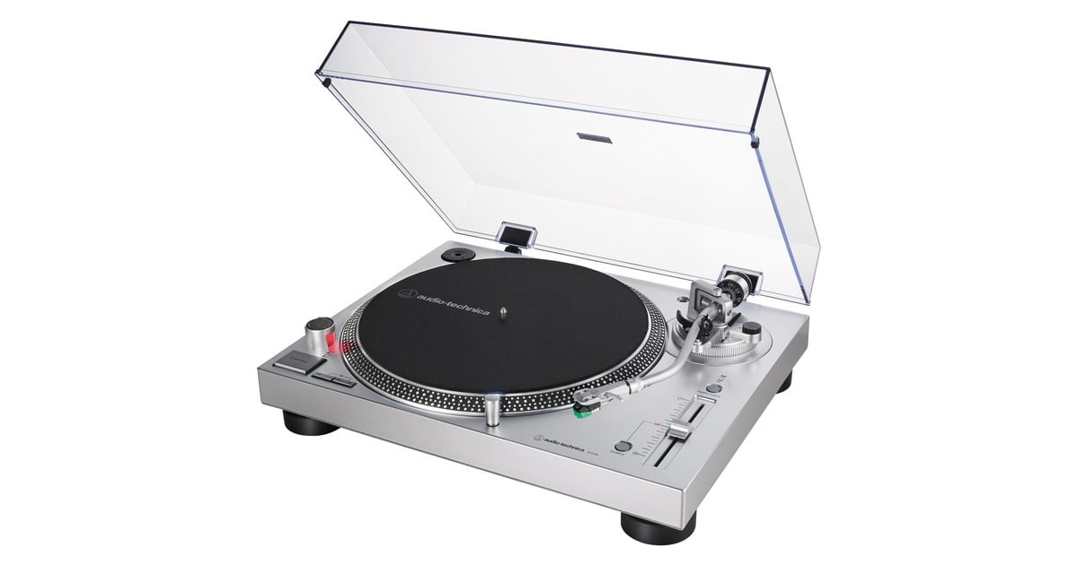 Audio-TechnicaAT-LP120XUSB Platenspeler   (Zilver, USB)