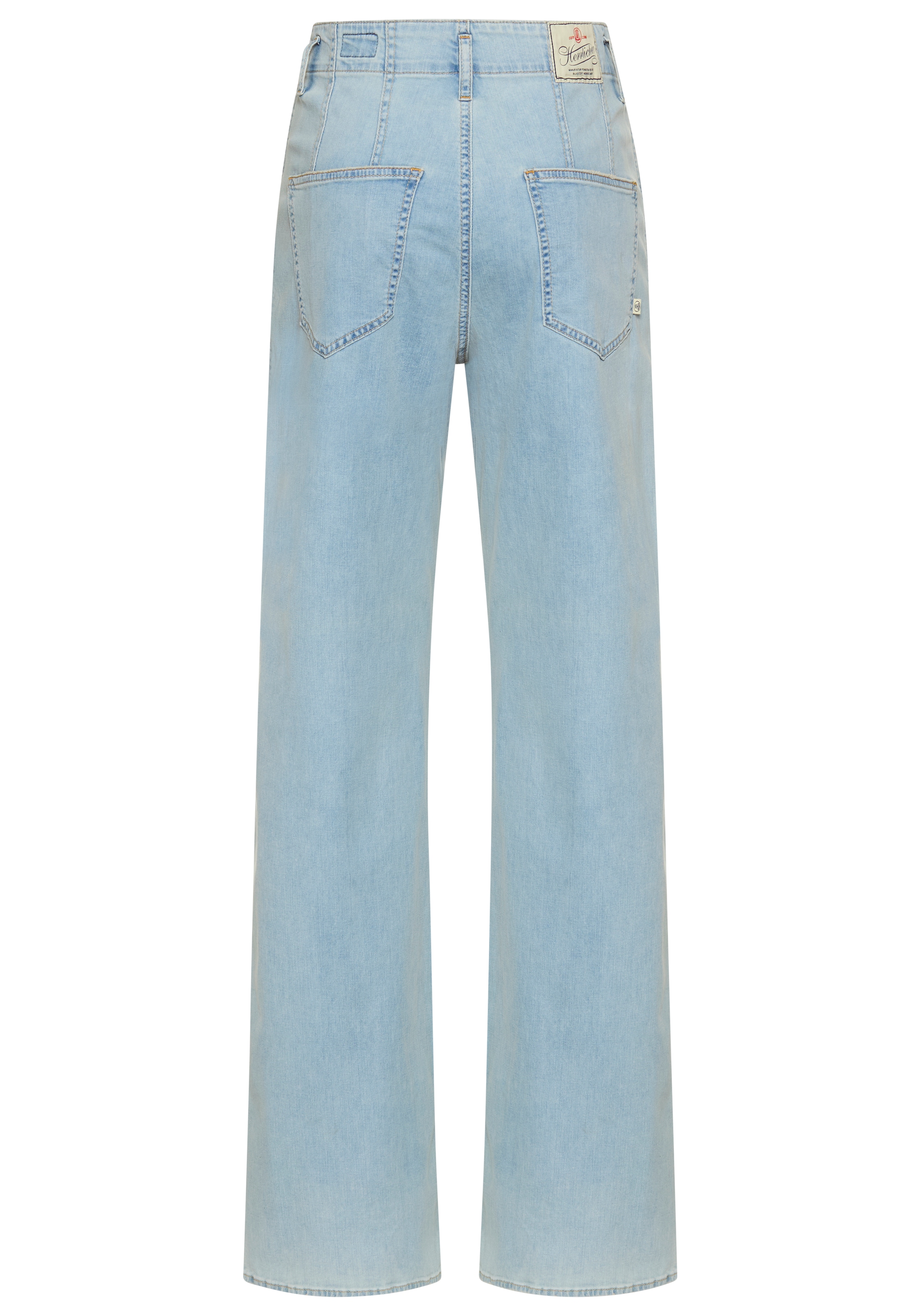 Herrlicher High-waist-Jeans »Baggy Straight Denim Light«