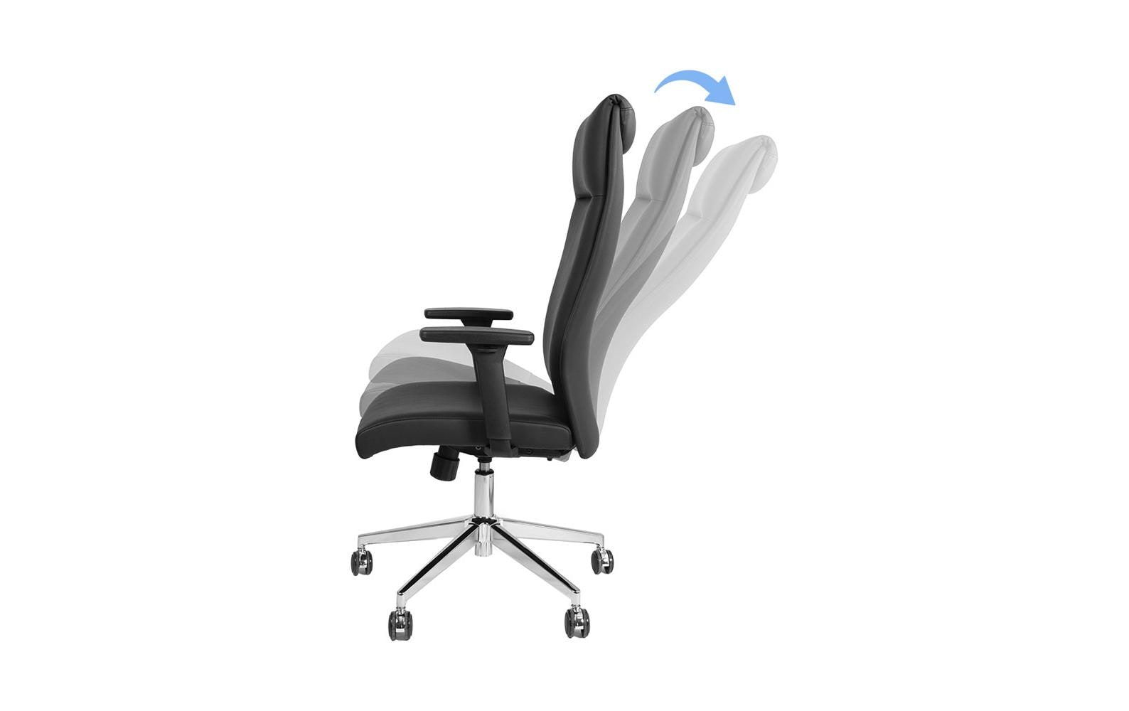 Bürostuhl ComfortPro Schwarz<br>Drehbarer Stuhl mit Armlehnen