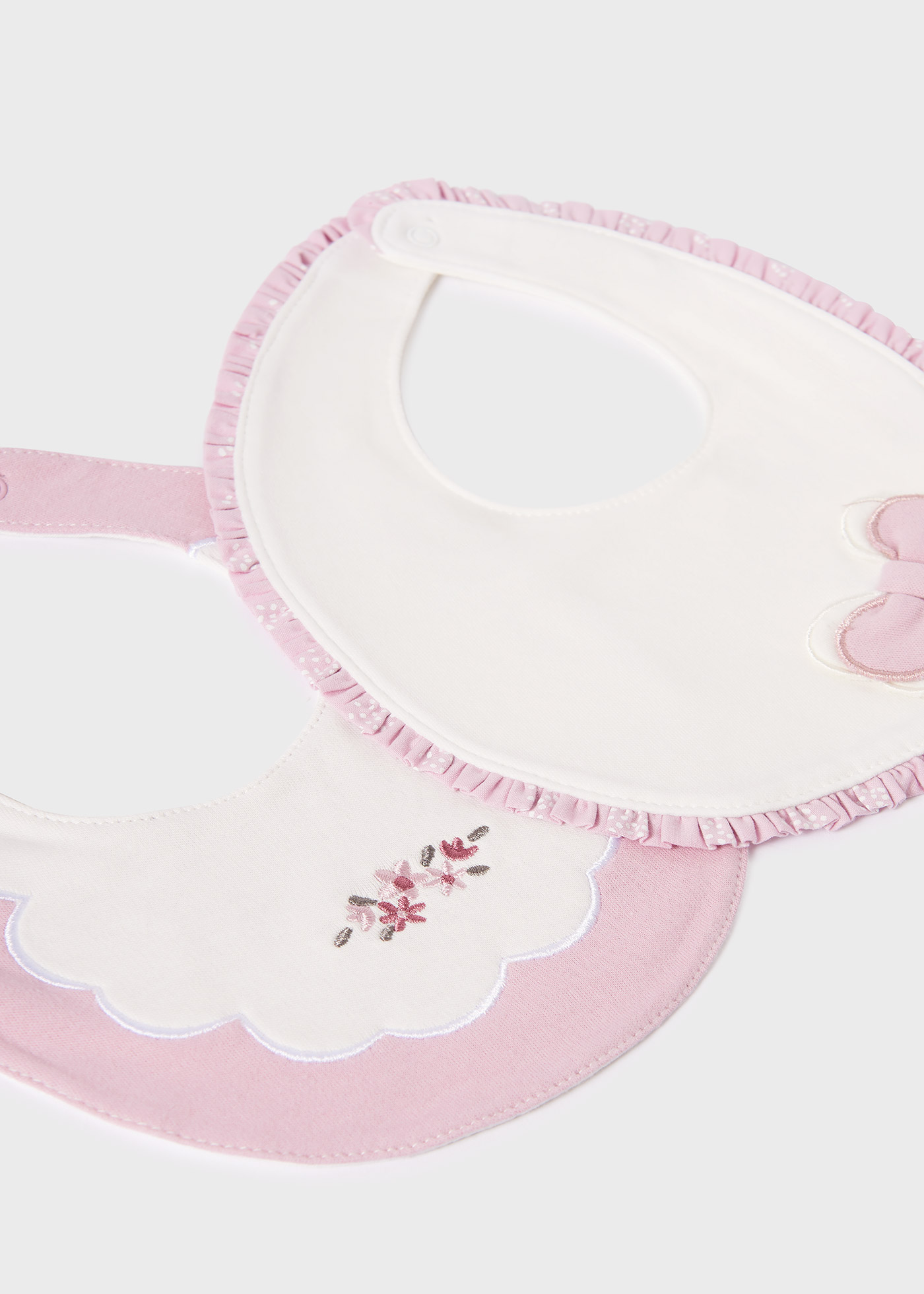 Conjunto de 2 babadores Better Cotton para bebês