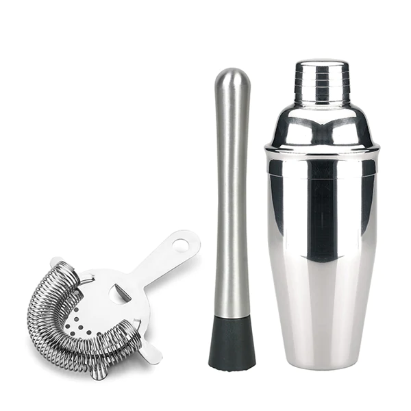 Lot shaker à cocktail et ses accessoires