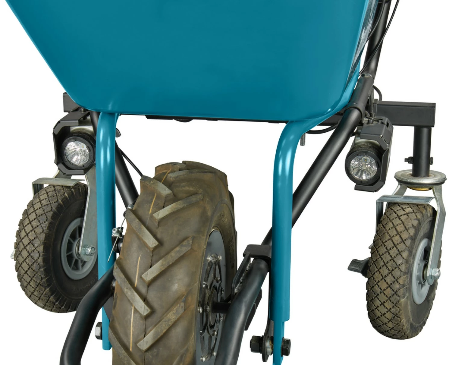Makita DCU180ZX2 18V Li-Ion accu Kruiwagen met bak zonder tilbelasting - 130kg