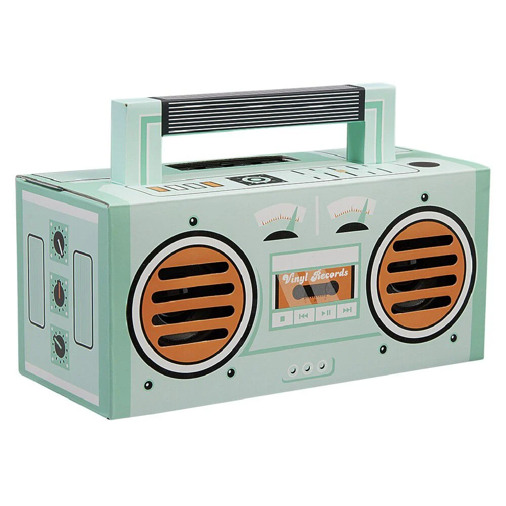 Enceinte rétro bluetooth 2 coloris