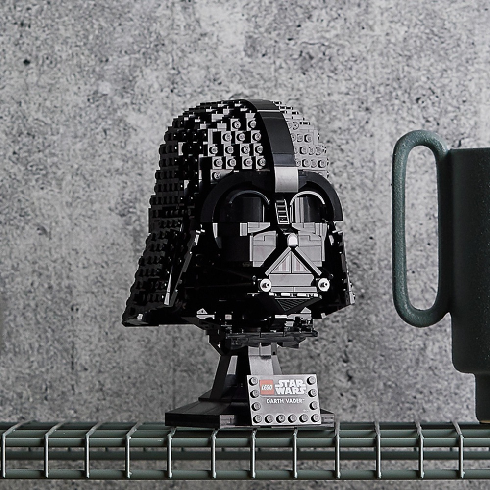 LEGO Star Wars 75304 Darth Vader Helm-Set für Erwachsene 3D-Maske