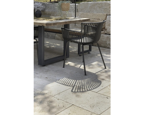 FLAIRSTONE Travertin terrastegel Bari 61 x 40,6 x 3 cm