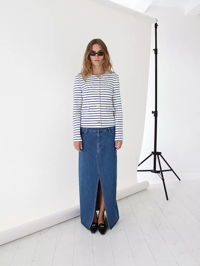 DESIGNERS REMIX Jerseyblazer STACY hellblau