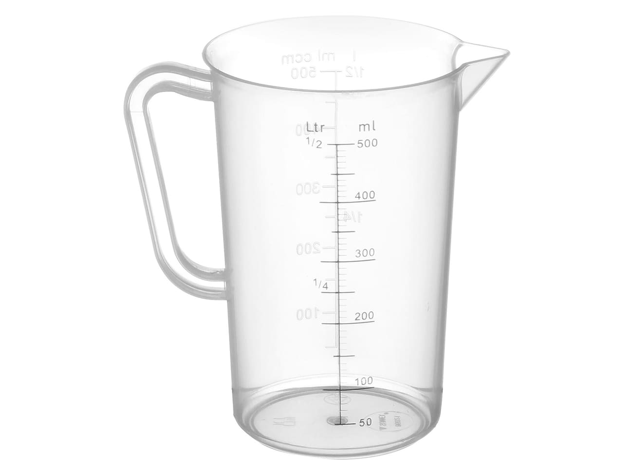 Broc plastique gradué - 0,5 litre