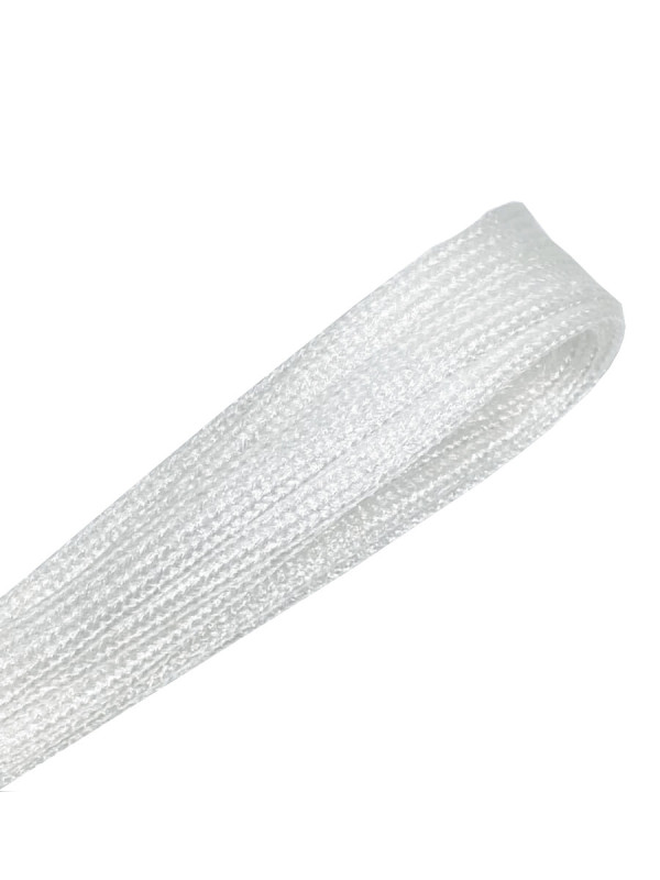 Lacets Pailletés Blanc - 120 cm
