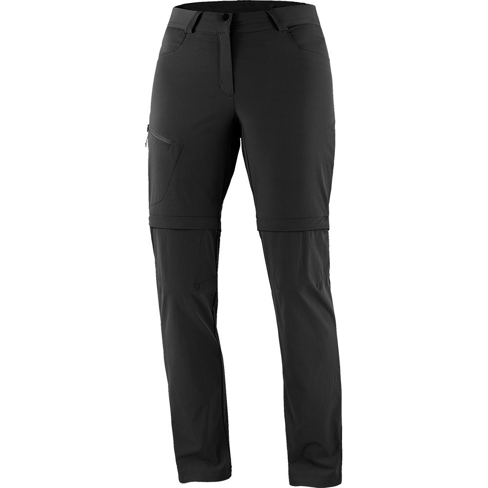 Salomon Wayfarer Zip-Off Hose Damen schwarz