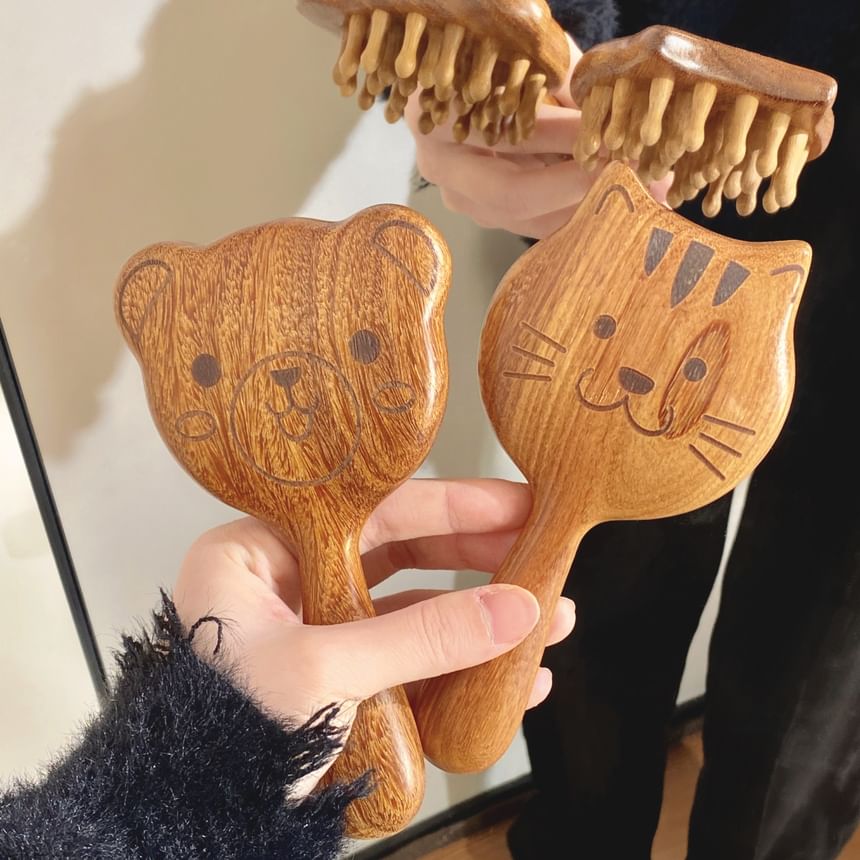 Chimi Chimi - Houten hoofdmassager voor dieren (verschillende uitvoeringen)