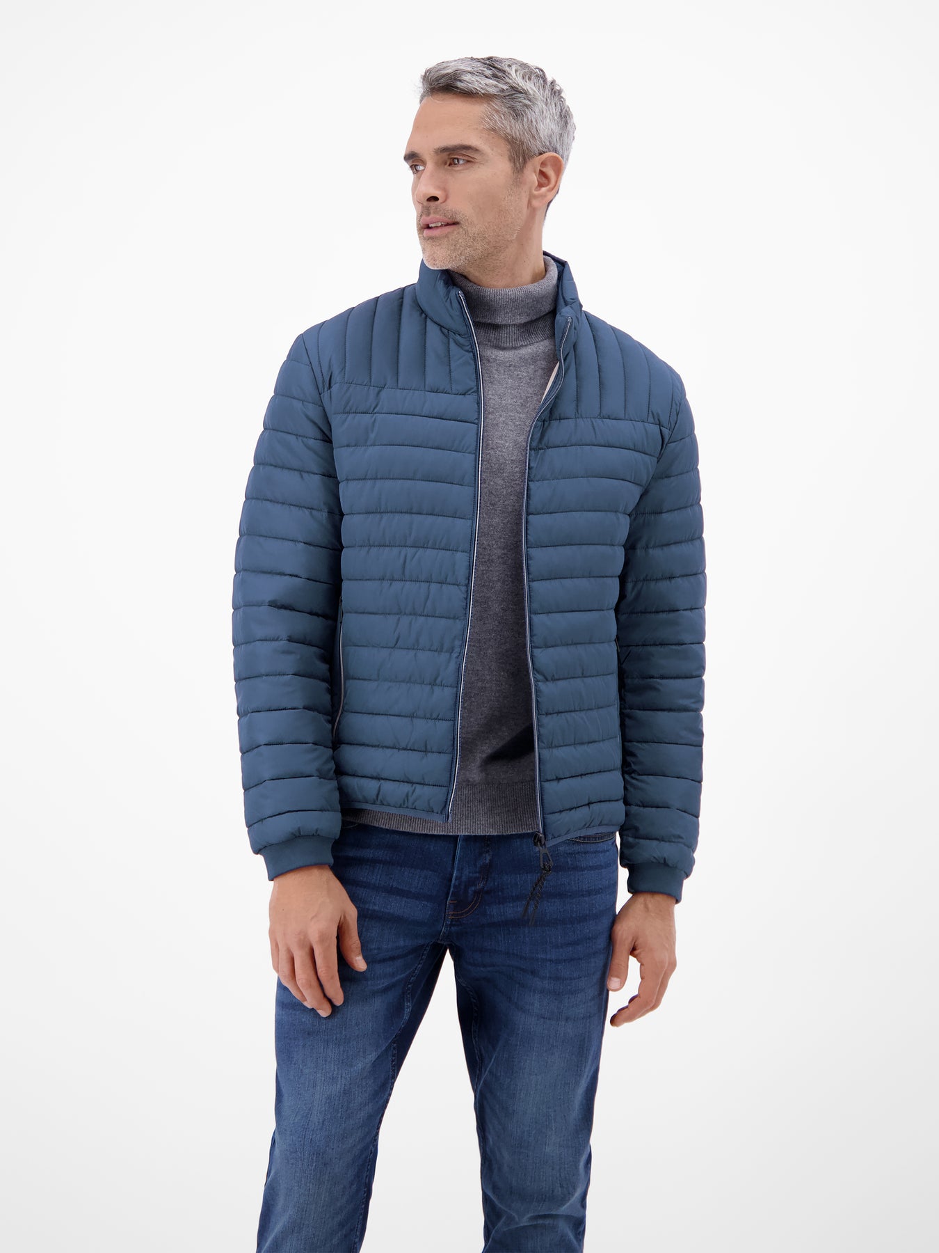 Steppjacke, wind- und wasserabweisend, gefüttert