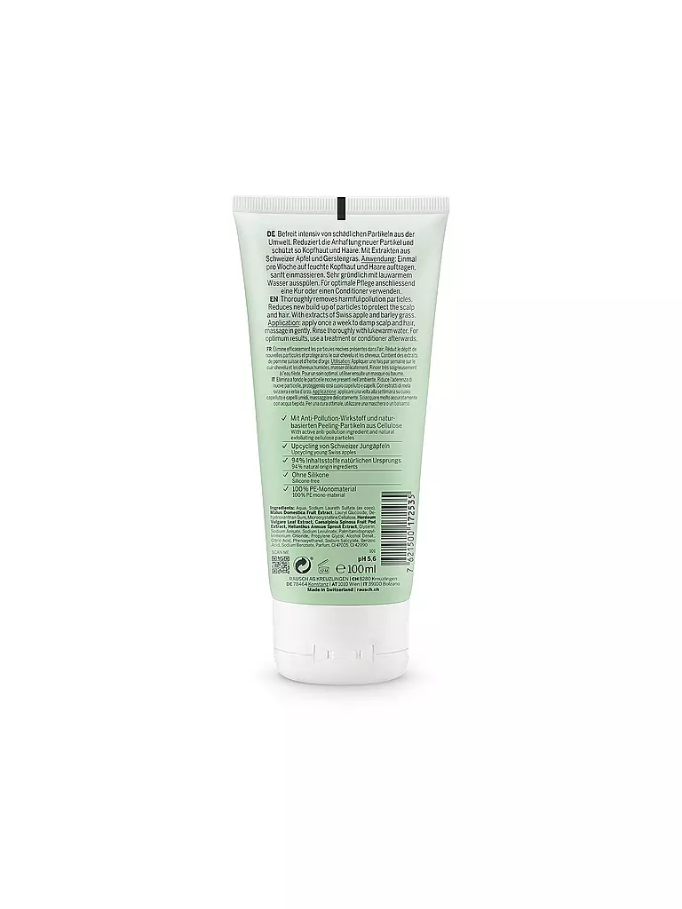 RAUSCH Haarpflege - Anti-Pollution-Peeling-Shampoo mit Schweizer Apfel 100ml keine Farbe