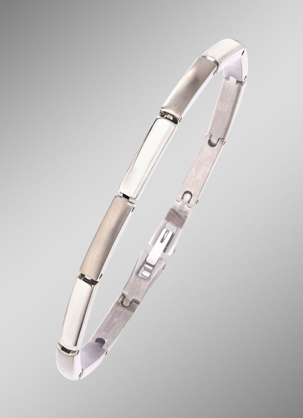 Stilvolles Armband aus Titan mit Clipverschluss