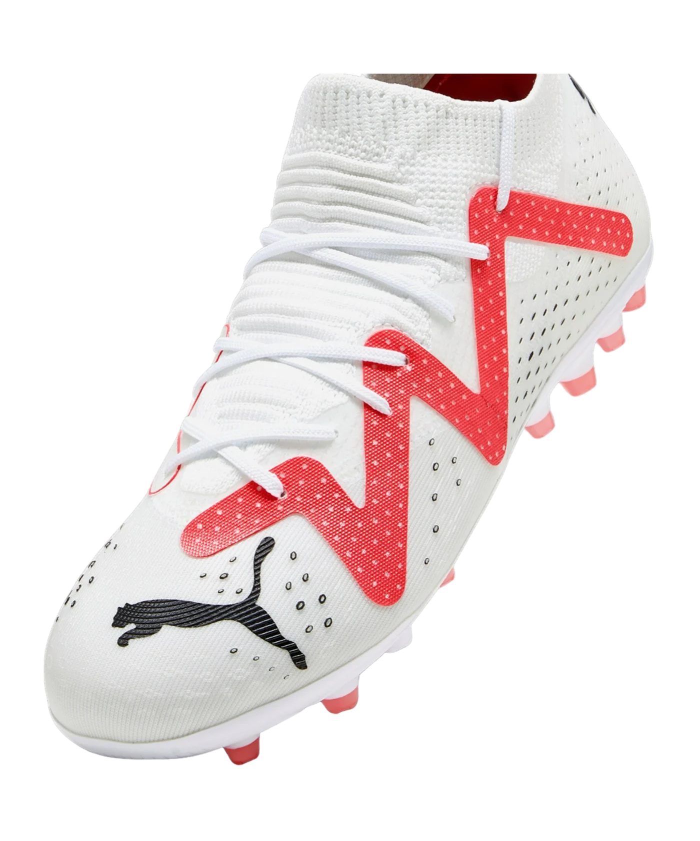 PUMA FUTURE Match MG Breakthrough Jr Kids Weiss Rot Schwarz F01