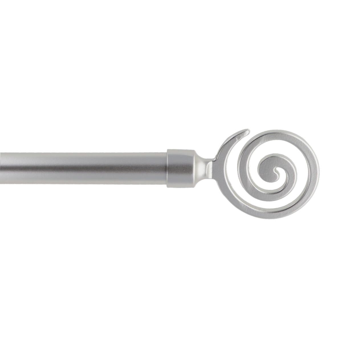 KIT EXTENSIBLE 120 A 210CM D.19CM EMBOUT ZOLA ARGENTE